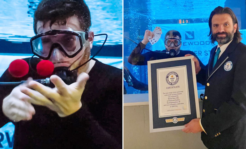 Satte magisk verdensrekord