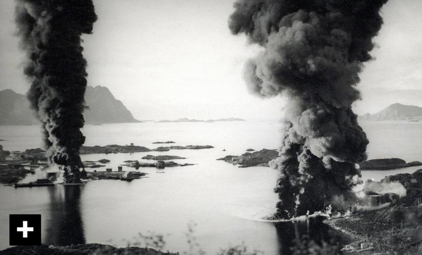 Ble senket i Lofotraidet