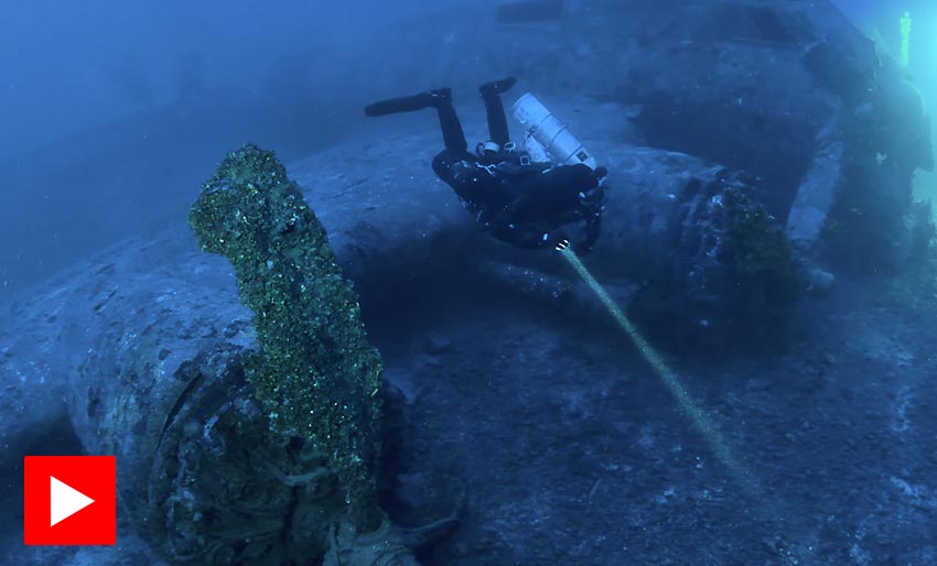 Vrak i Kroatia: Flying Fortress