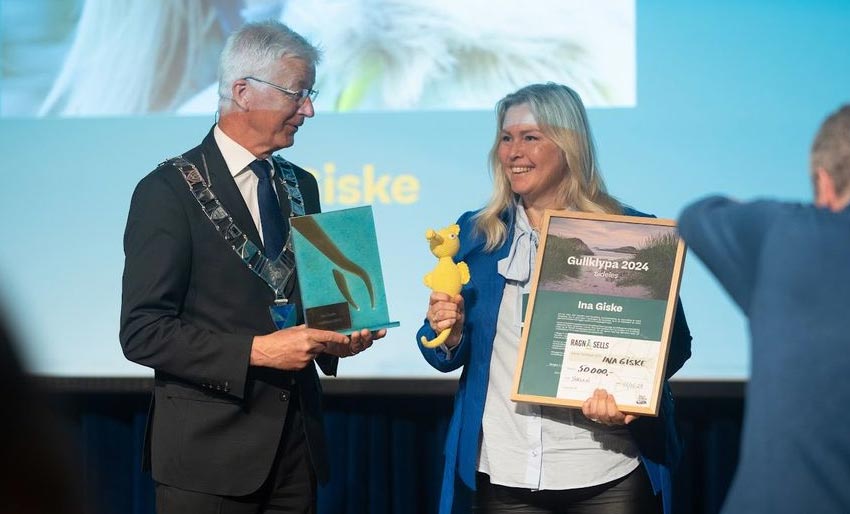 Ina Giske vant Gullklypa 2023
