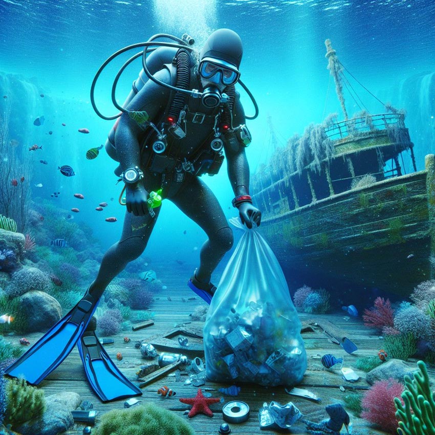 Ryddeaksjon i Nautnes Fiskevær