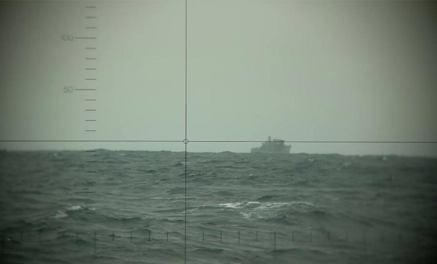 Senket fregatt: Nå blir det oppvask