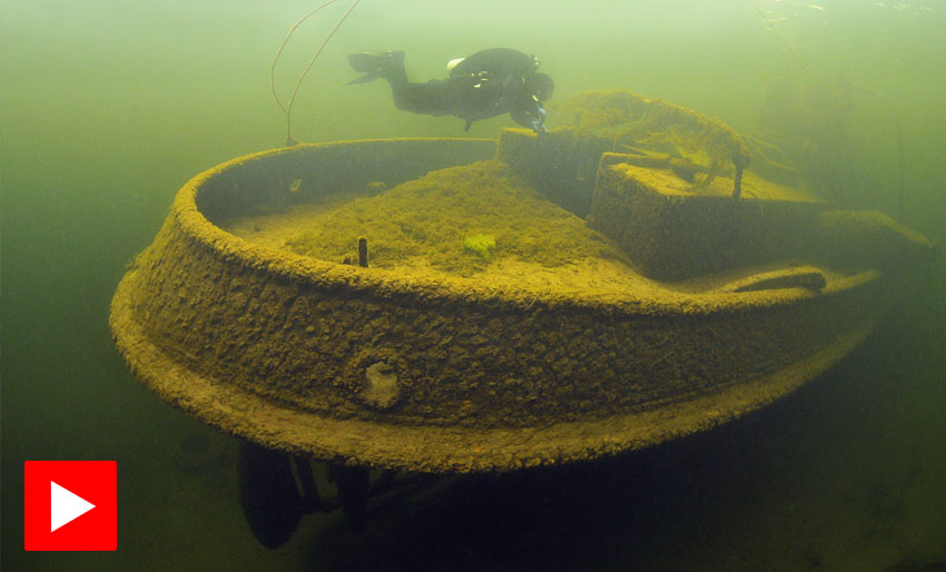 Se video: Vraket av D/S Dølen