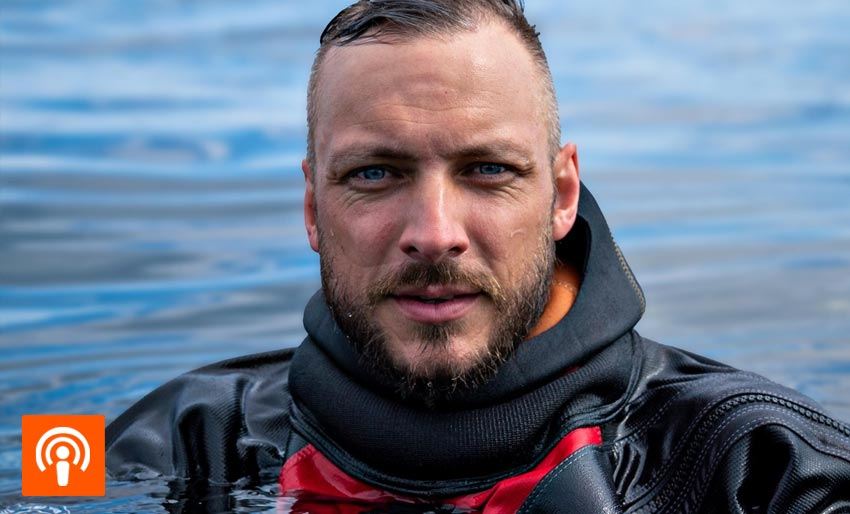 Hopp i havet med Fredrik Myhre