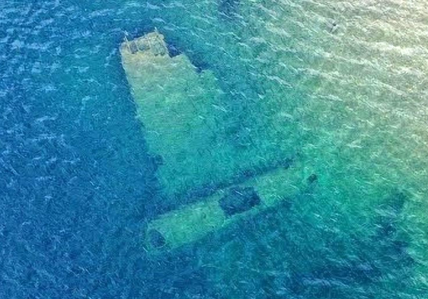 Flyvraket i Hartvikvatnet