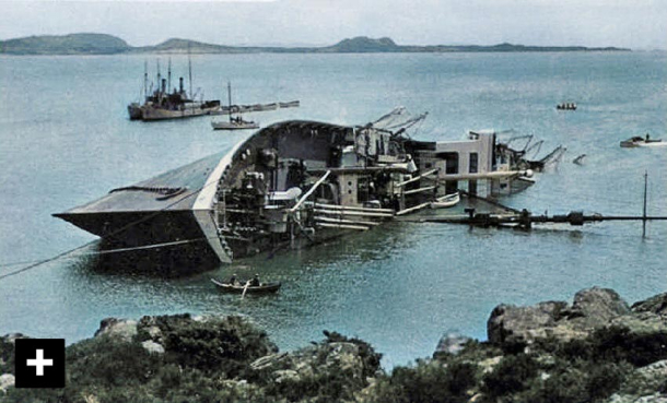 D/S Dresden på Karmøy