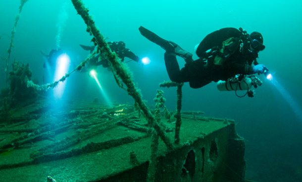 Er du interessert i vrakdykking?