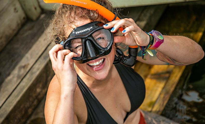 Hopp i havet med Pia Ve Dahlen