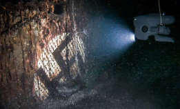 Tysk minesveiper i Trøndelag