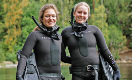 Ny fridykkerdrakt for damer