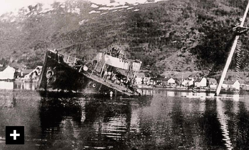 D/S Wartheland i Nordfjordeid