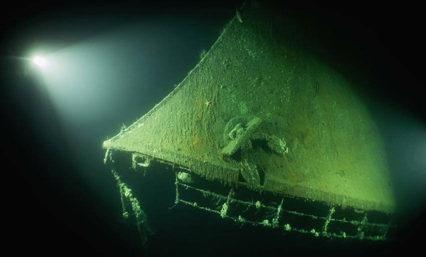 ORP Grom i Rombaksfjorden