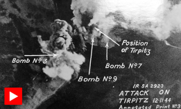 Slik ble Tirpitz bombet i senk